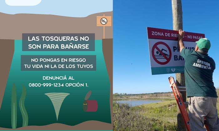 Florencio Varela: Tosqueras, intensifican acciones preventivas